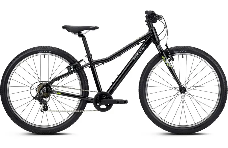 Ridgeback MX24 Bike Kids in Bolt Black
