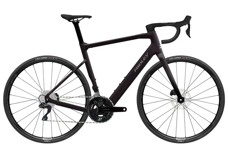 Ridley E-Grifn 105 DI2 E-Road Bike in Dark Plum