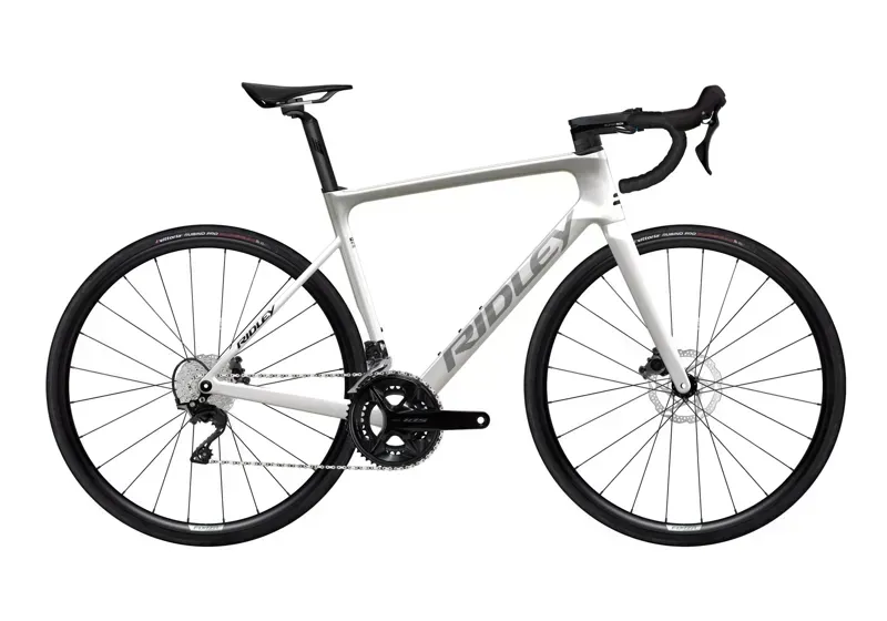 2025 Ridley Falcn - 105 2x12 - Road Bike - Pearl White / Silver