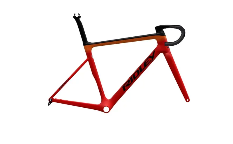 Ridley Falcn RS Fork Road Bike Frameset in Red