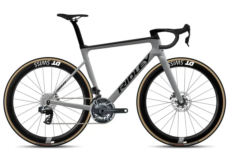 2025 Ridley Falcn RS Disc - SRAM Red AXS 2x12 - Road Bike - Battleship Grey