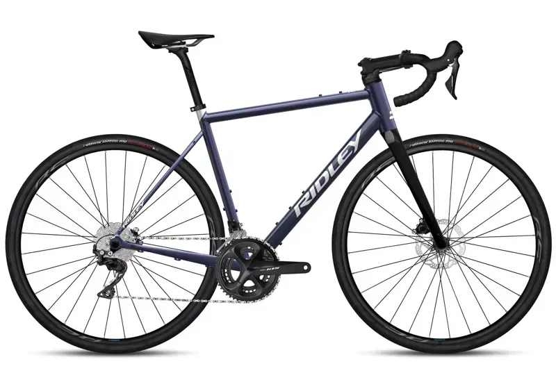 2024 Ridley Grifn A 105 2x12 Road Bike in Dark Violet Cameleon