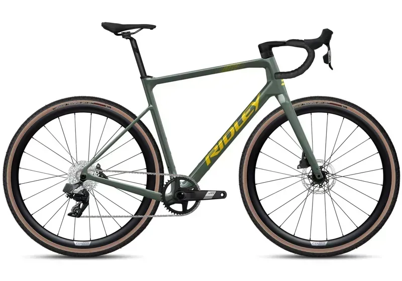 Ridley Grifn Apex XPLR AXS 1x12 Gravel Bike in Green