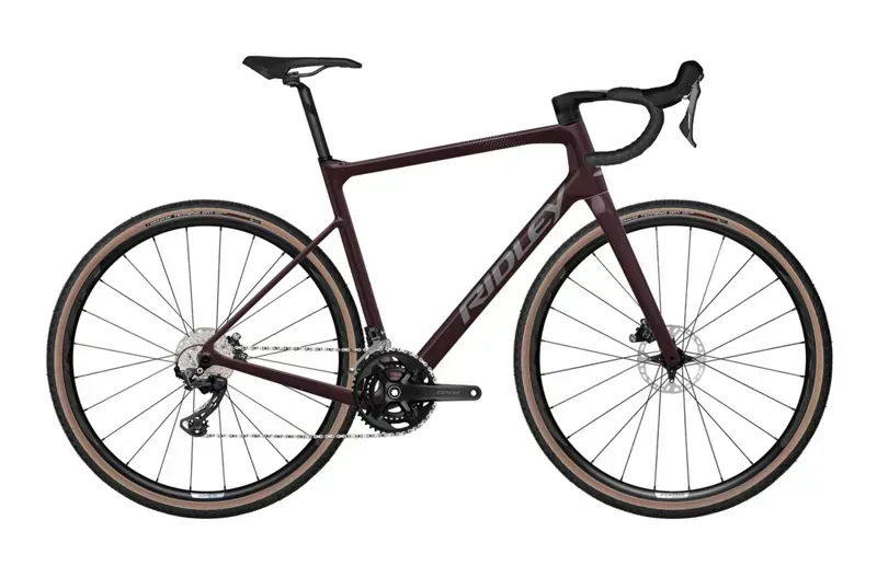 2024 Ridley Grifn GRX600 2x GRC02Bs Gravel Bike in Dark Plum