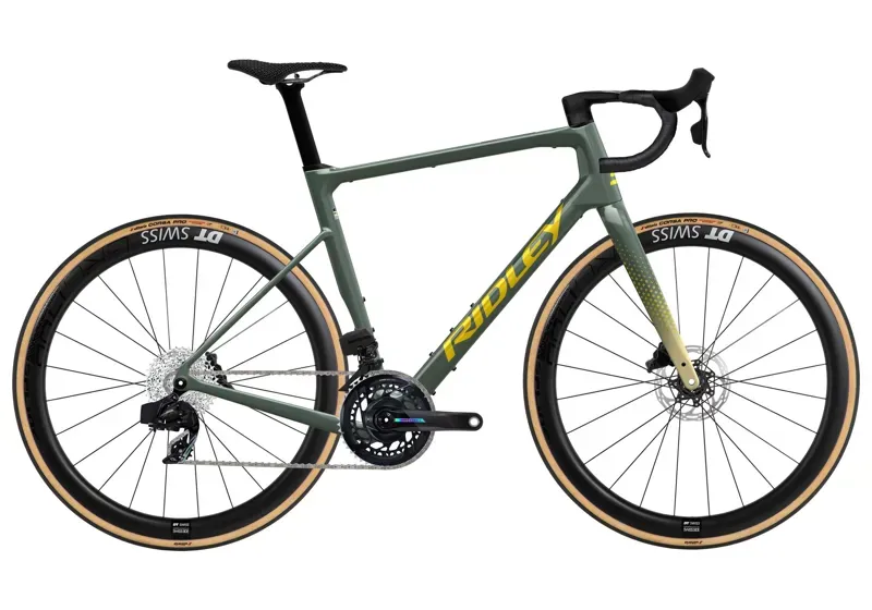 2024 Ridley Grifn RS Force AXS Road Bike in Green