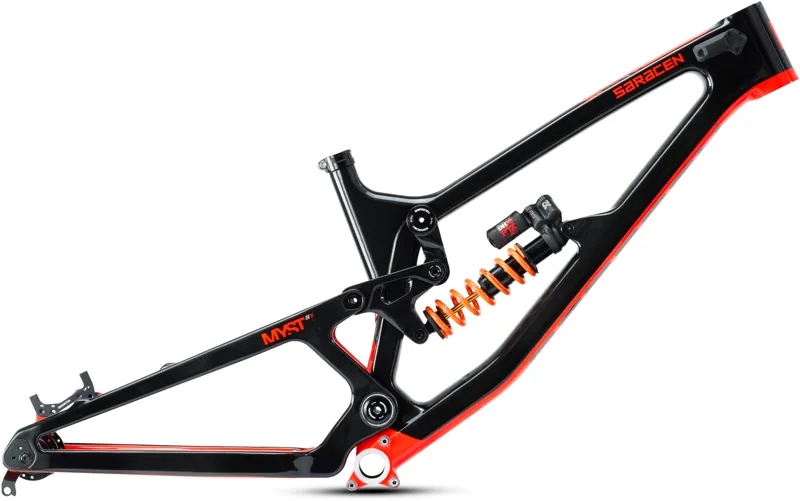 2020 Saracen Myst X Carbon 29 Frameset in Black