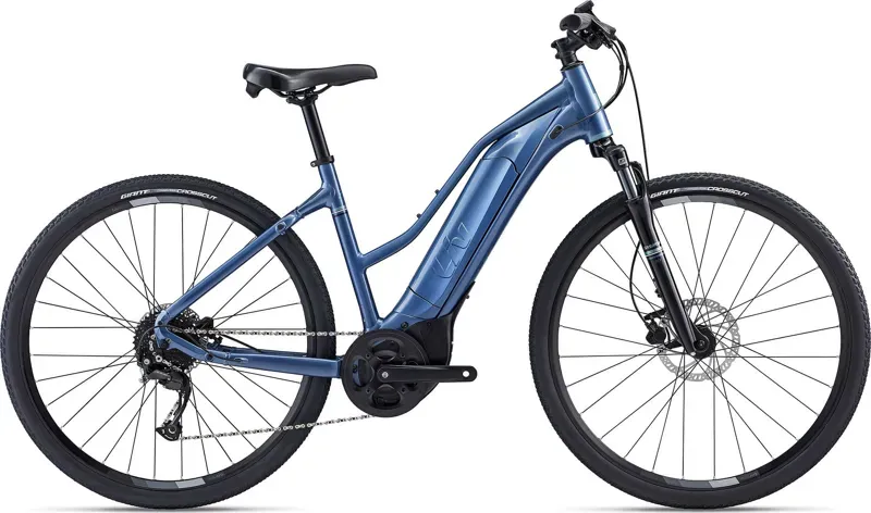 2022 Liv Rove E+ Electric Hybrid Bike in Blue Ashes