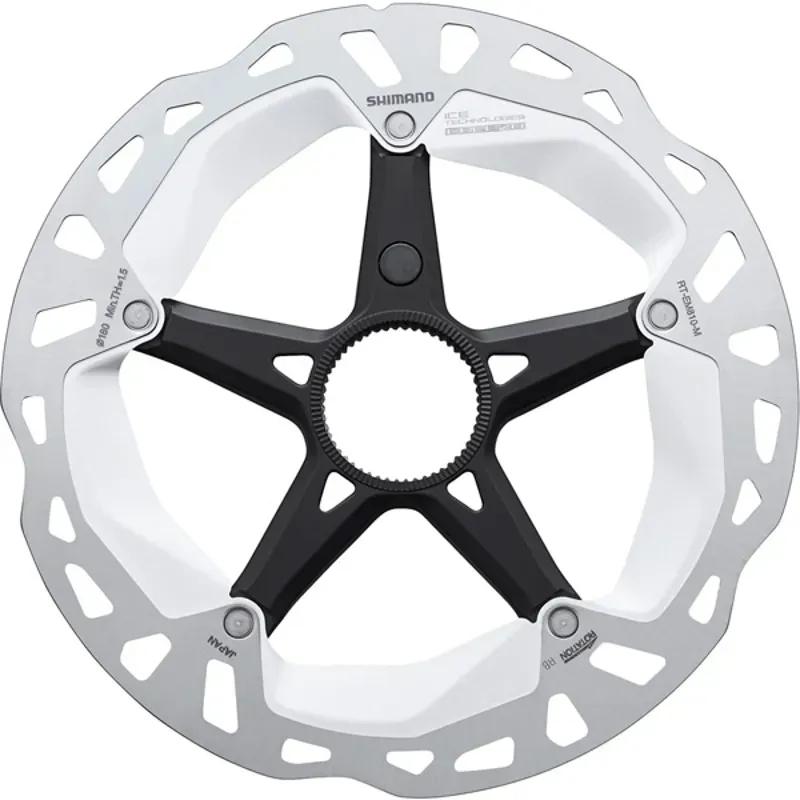 SHIMANO STEPS RT-EM810 Steps rotor internal lockring and magnet Ice Tech 160mm