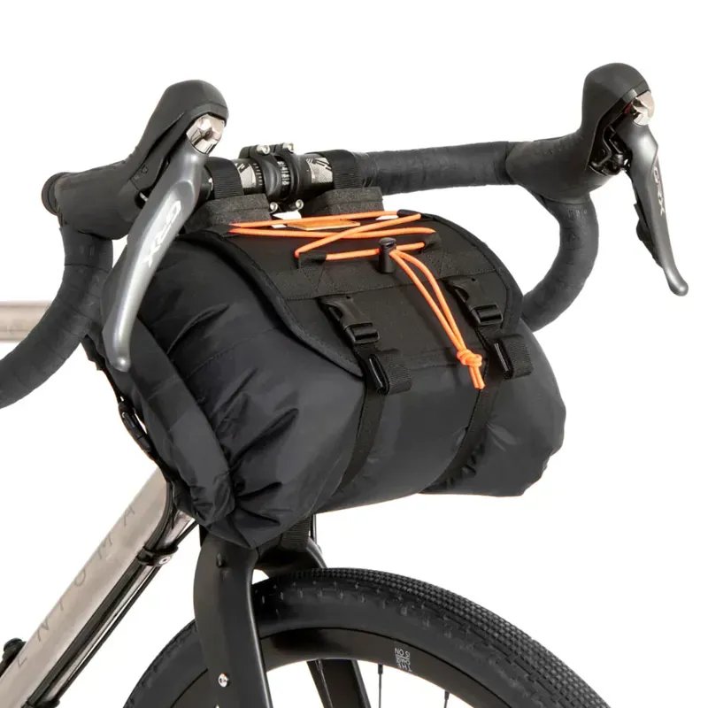 Restrap Handlebar Holister With 14L Bag And Pouch - Black / Orange