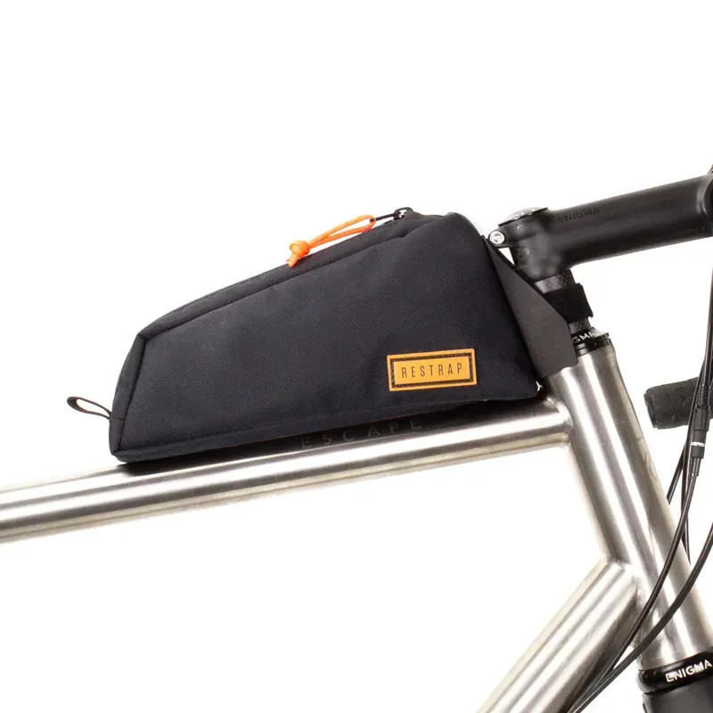 Restrap Bolt-On Top Tube Bag - Black