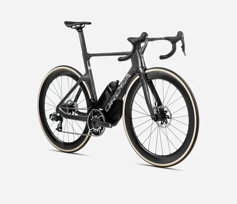 2025 Orbea Orca Aero M11e-LTD - Carbon Aero Road Bike - Carbon Raw Matt-1
