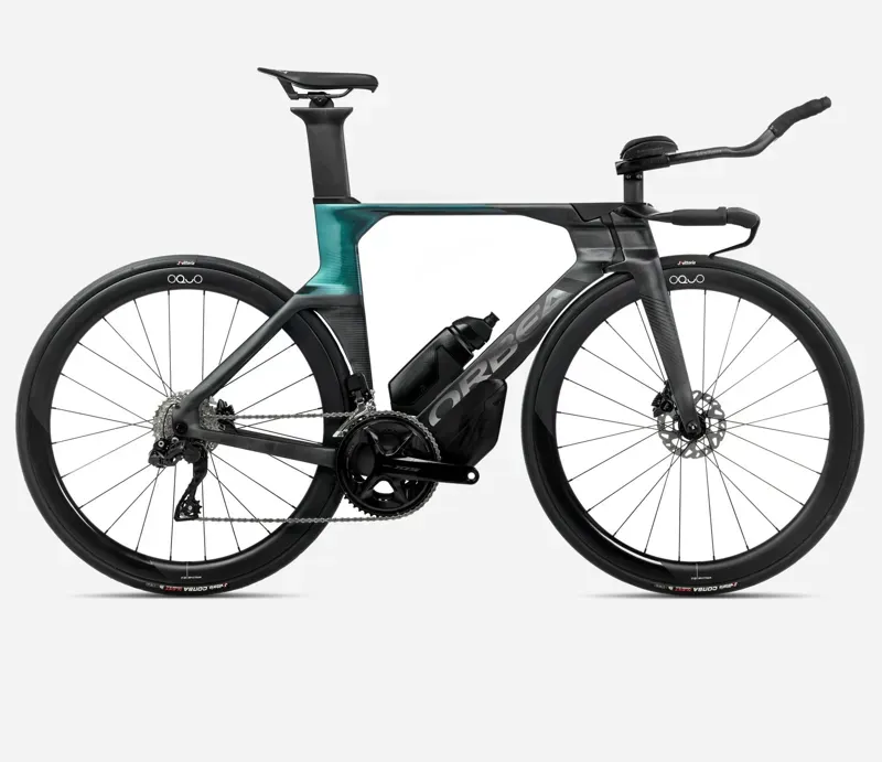 2025 Orbea Ordu M30i-Ltd Triathlon Bike - Diamond Carbon View / Evasion Green