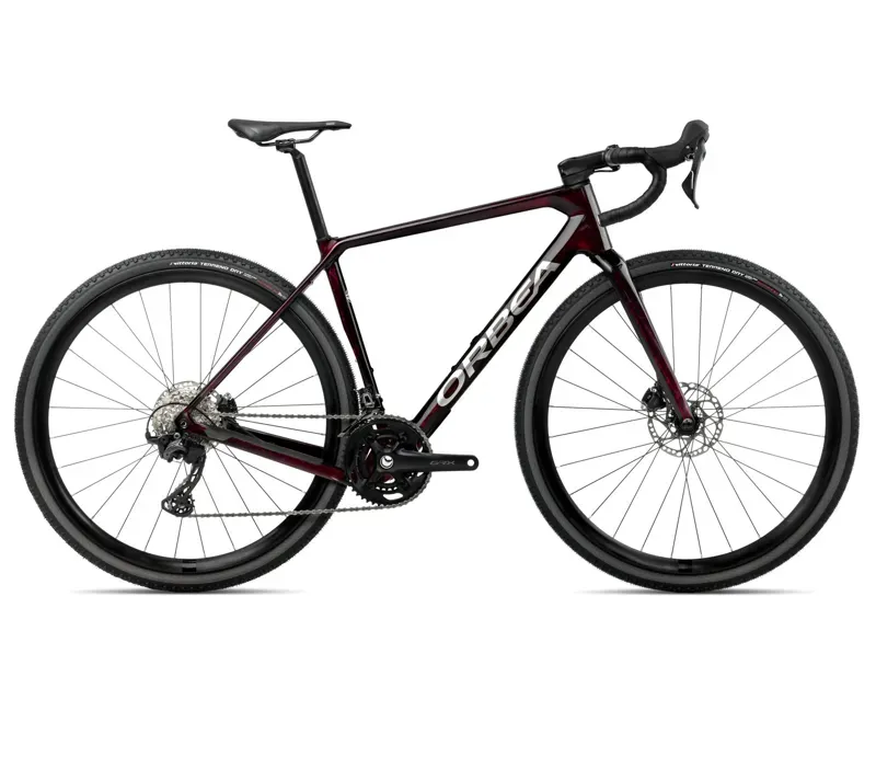 2025 Orbea Terra M30-Team - Gravel Bike - Wine Red Carbon View