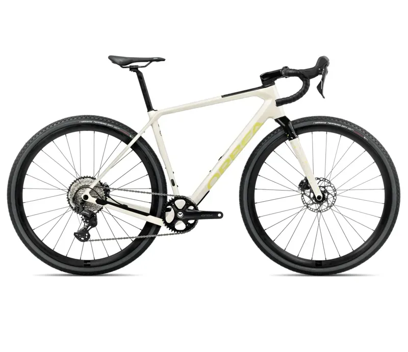 2025 Orbea Terra M30-Team 1x - Gravel Bike - Ivory White / Spicy Lime