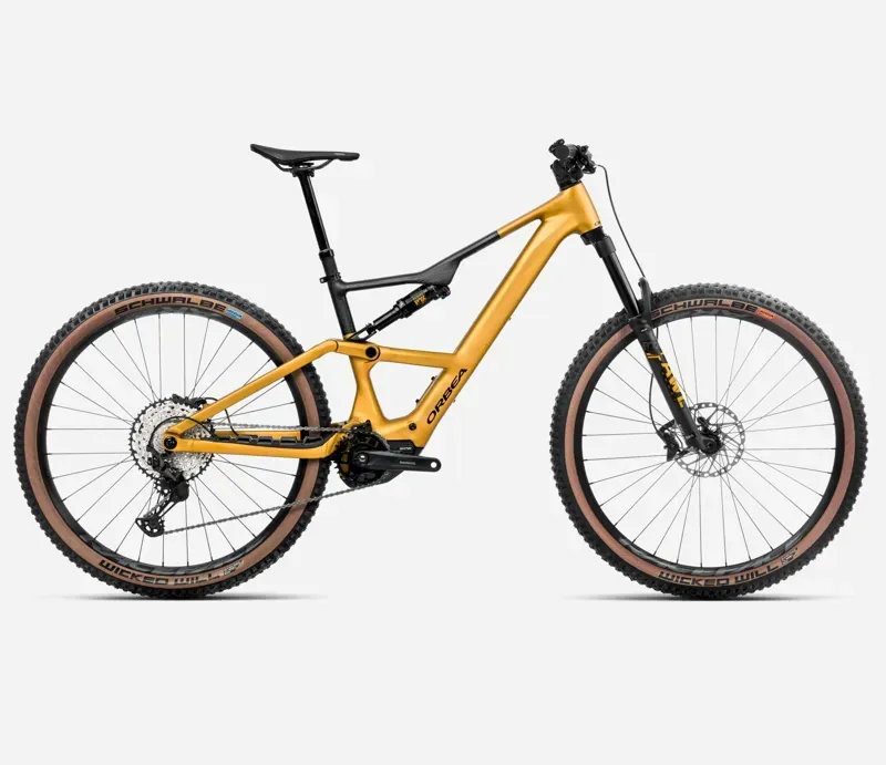 2025 Orbea Rise SL H20 - Electric Full Suspension Mountain Bike - Bumblebee Yellow / Black
