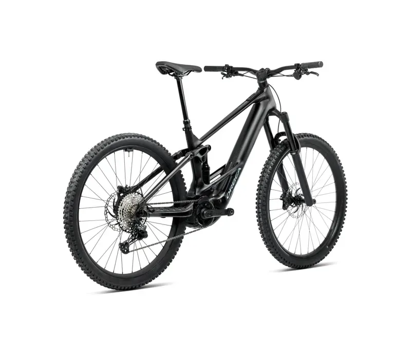 2025 Orbea Wild ST H20 - Electric Full Suspension Mountain Bike - Diamond Black / Blue Stone-2