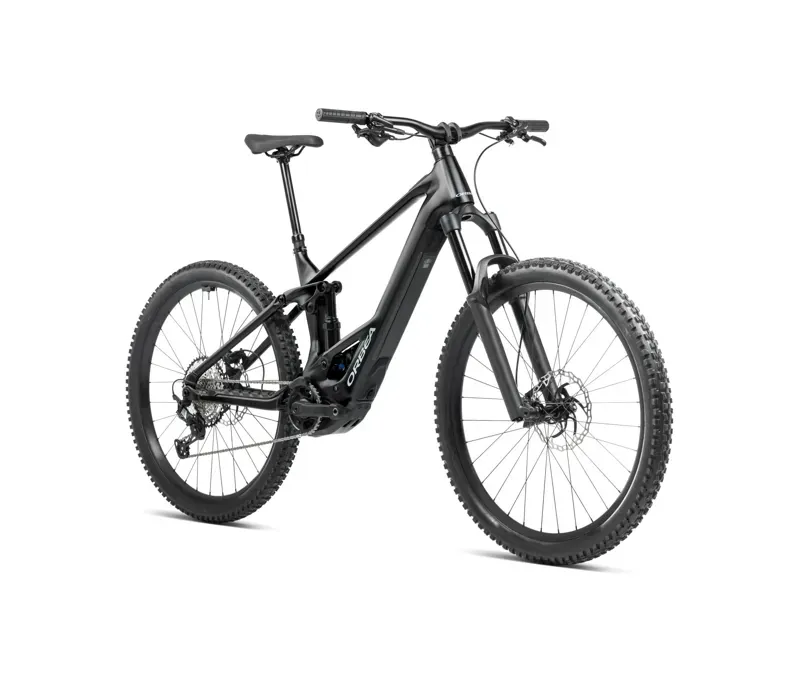 2025 Orbea Wild ST H30 - Electric Full Suspension Mountain Bike - Diamond Black / Blue Stone-1
