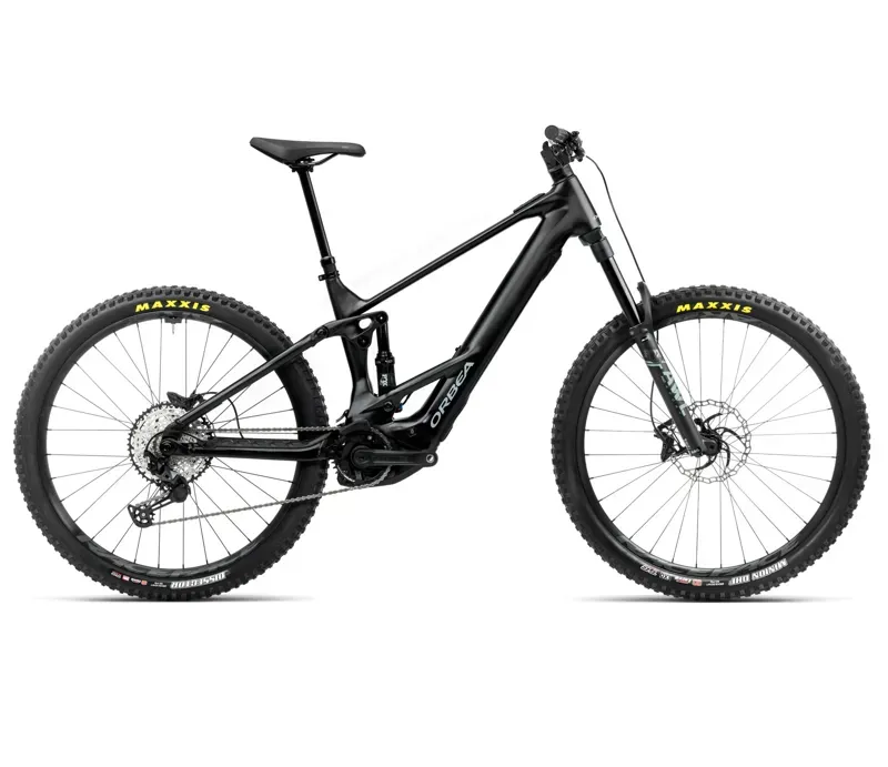 2025 Orbea Wild ST H20 - Electric Full Suspension Mountain Bike - Diamond Black / Blue Stone