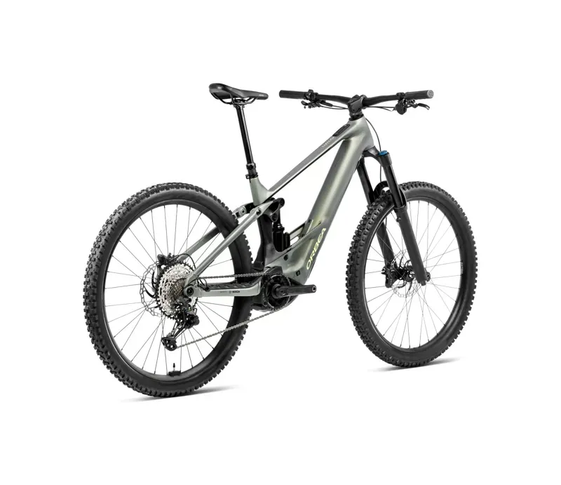 2025 Orbea Wild H10 - Electric Full Suspension Mountain Bike - Spaceship Green / Black-2