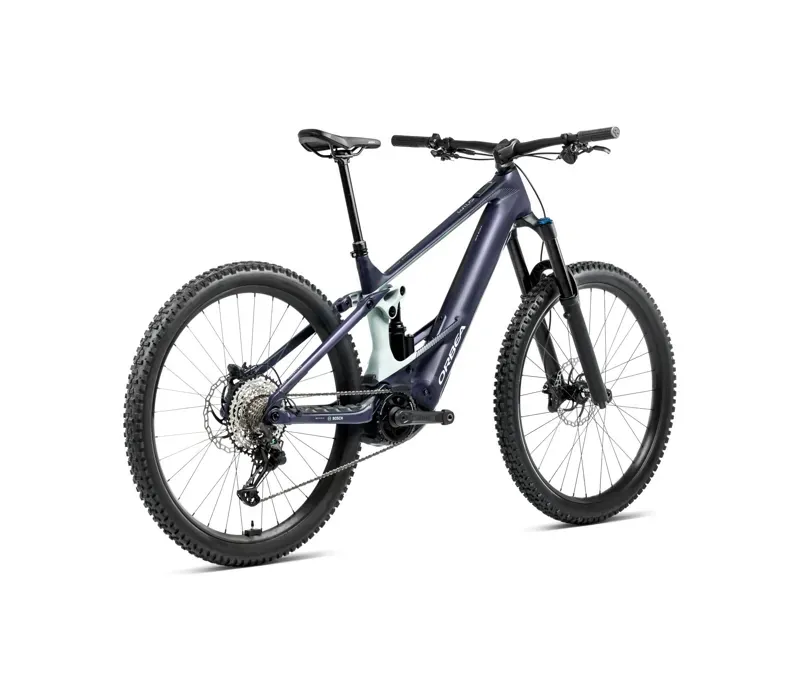2025 Orbea Wild H10 - Electric Full Suspension Mountain Bike - Tanzanite / Blue Stone-2
