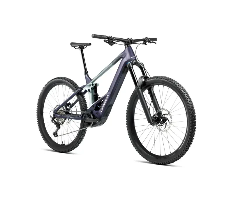 2025 Orbea Wild H10 - Electric Full Suspension Mountain Bike - Tanzanite / Blue Stone-1