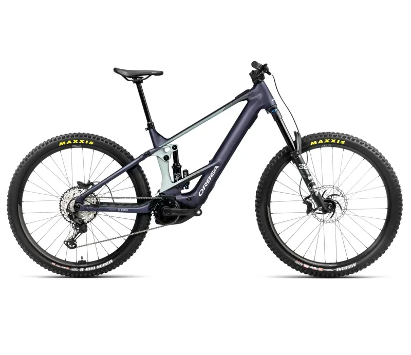 2025 Orbea Wild H10 - Electric Full Suspension Mountain Bike - Tanzanite / Blue Stone