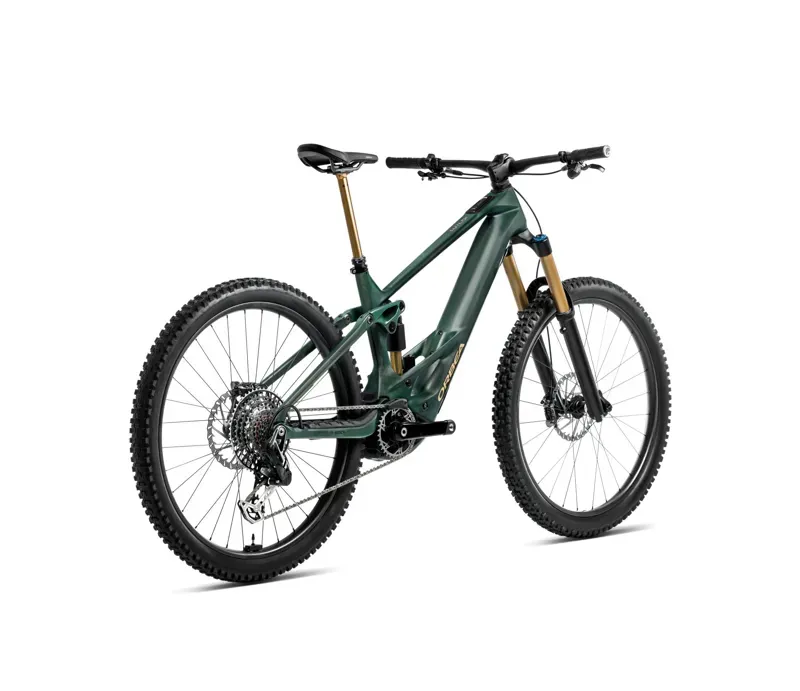 2025 Orbea Wild M-LTD - Electric Full Suspension Mountain Bike - Forest Green-2