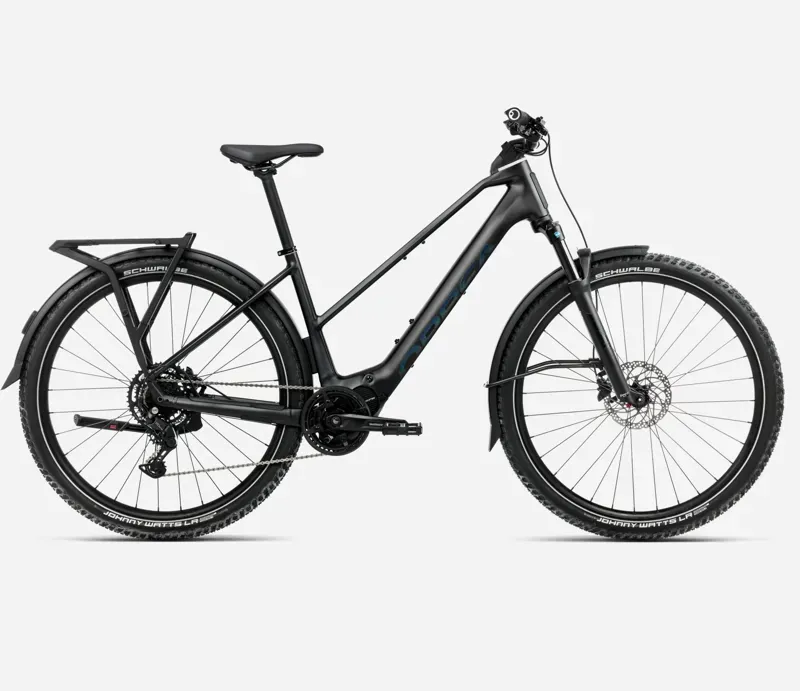 2025 Orbea Kemen Adv 30 Mid - Electric Hybrid Bike - Diamond Black