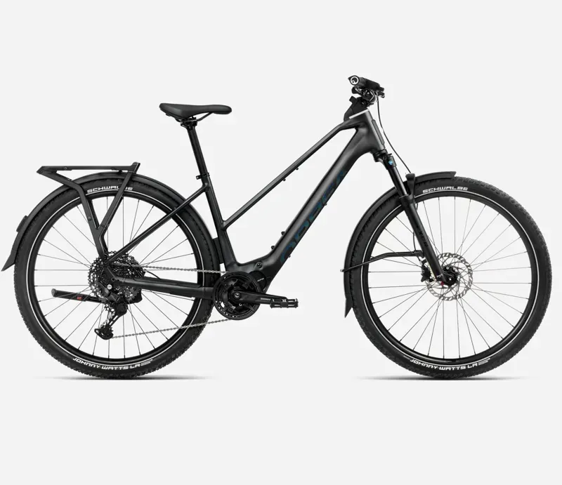 2025 Orbea Kemen Adv 20 Mid - Electric Hybrid Bike - Diamond Black