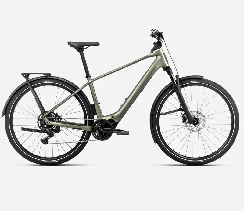 2025 Orbea Kemen Tour 20 - Electric Hybrid Bike - Spaceship Green