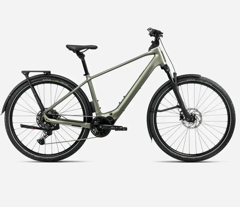 2025 Orbea Kemen Tour 20 - Electric Hybrid Bike - Spaceship Green