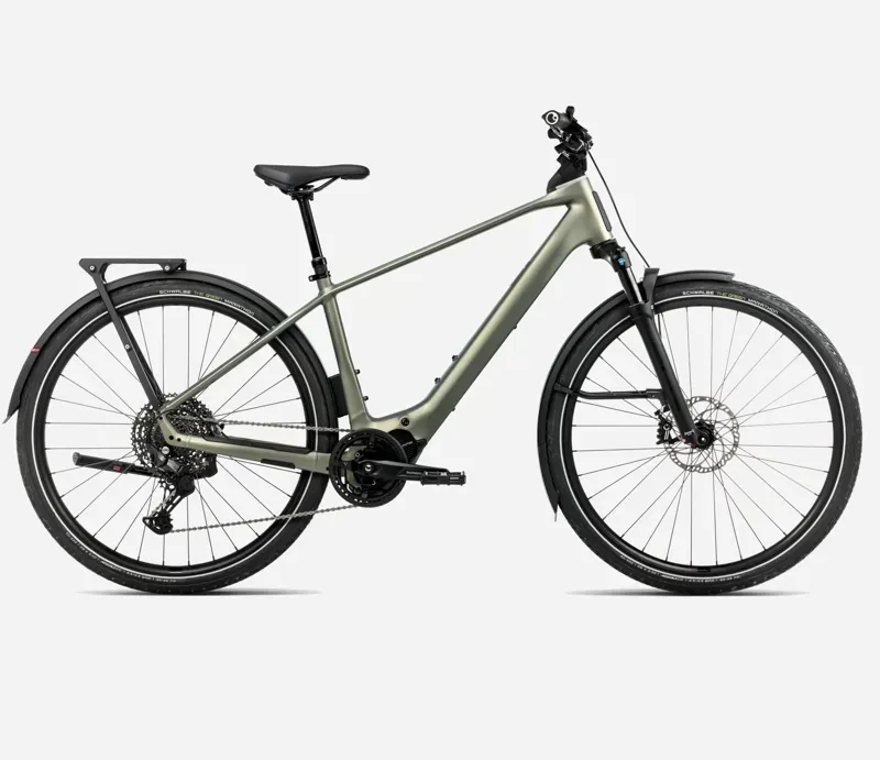 2025 Orbea Kemen Tour 10 - Electric Hybrid Bike - Spaceship Green