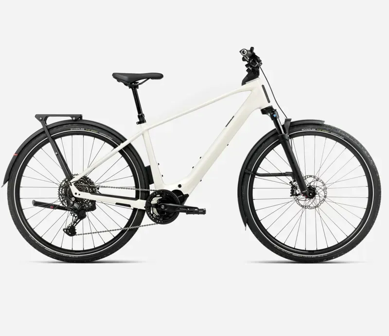 2025 Orbea Kemen Tour 10 - Electric Hybrid Bike - Diamond Black