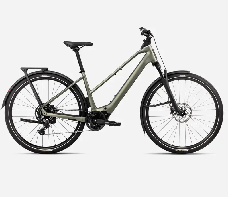 2025 Orbea Kemen Tour 20 Mid - Electric Hybrid Bike - Spaceship Green