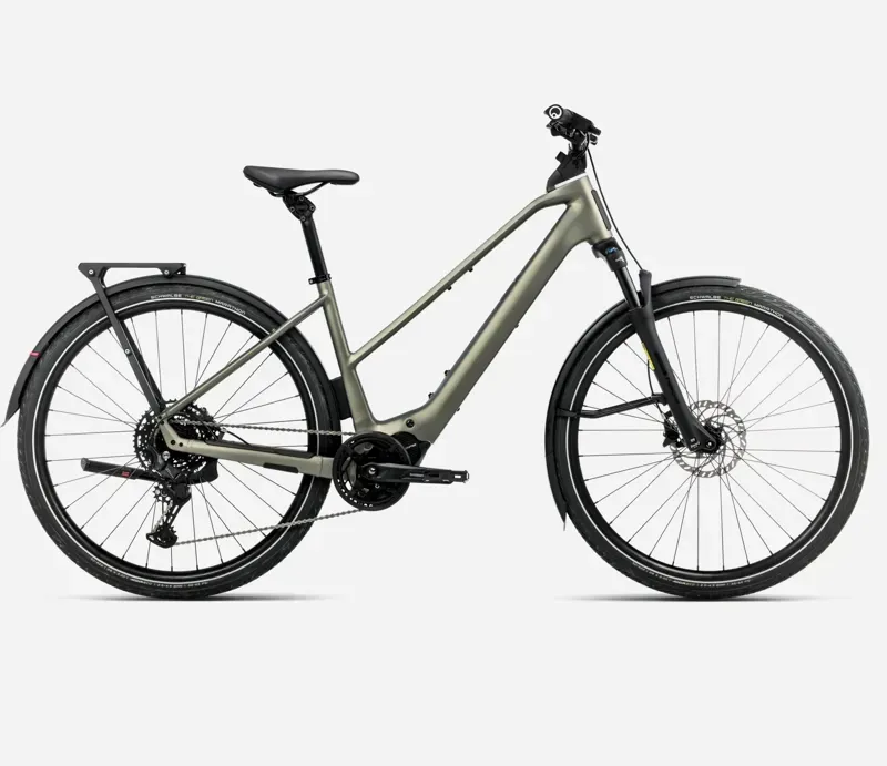 2025 Orbea Kemen Tour 20 Mid - Electric Hybrid Bike - Spaceship Green