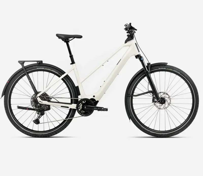 2025 Orbea Kemen Tour 10 Mid - Electric Hybrid Bike - Ivory White
