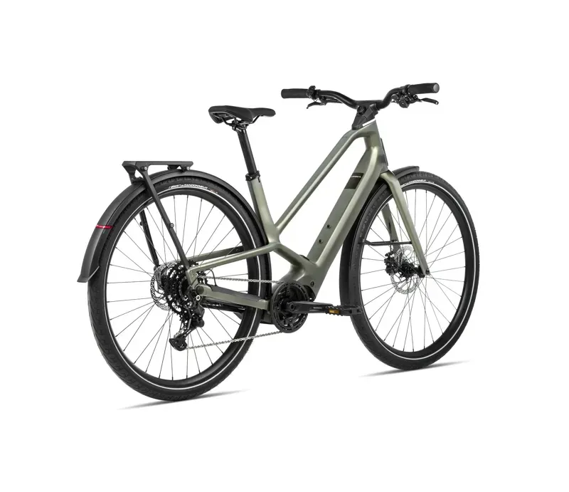 2025 Orbea Diem 30 Electric Hybrid Bike - Spaceship Green-2