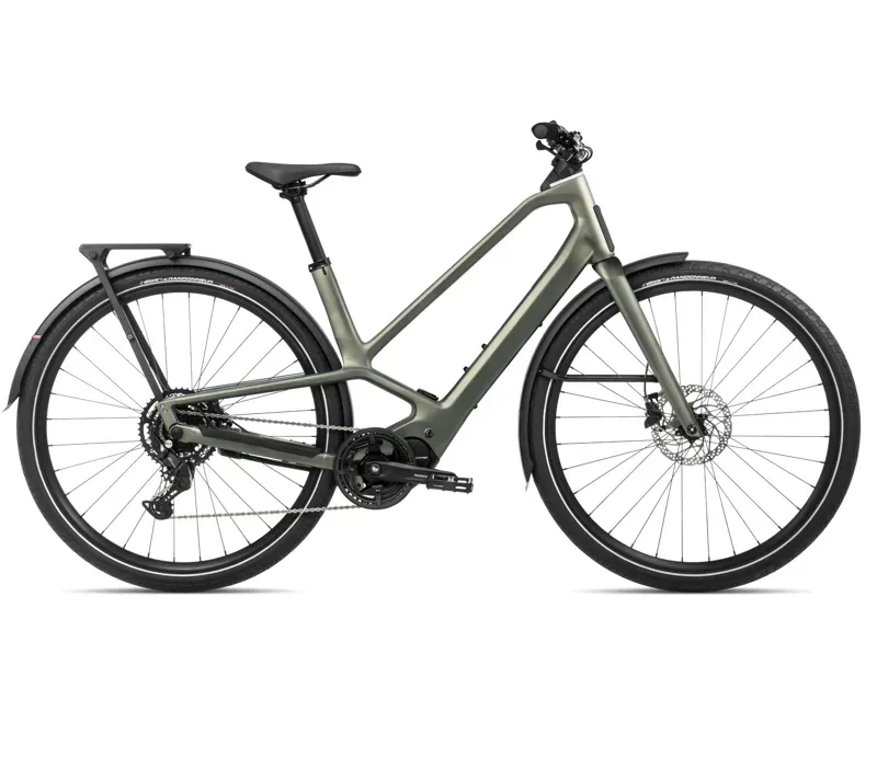 2025 Orbea Diem 30 Electric Hybrid Bike - Spaceship Green