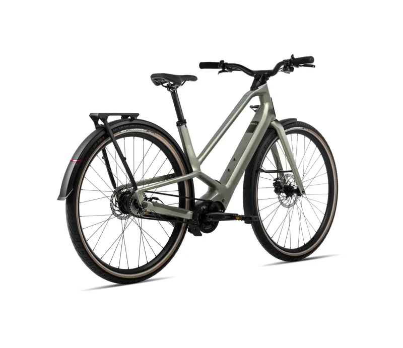 2025 Orbea Diem 20 Electric Hybrid Bike - Spaceship Green-2