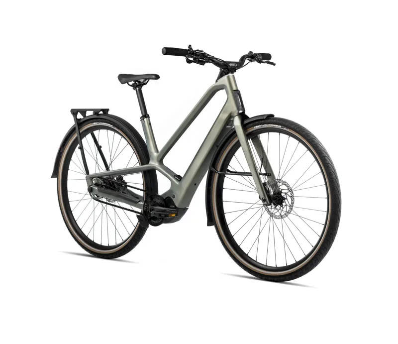 2025 Orbea Diem 20 Electric Hybrid Bike - Spaceship Green-1
