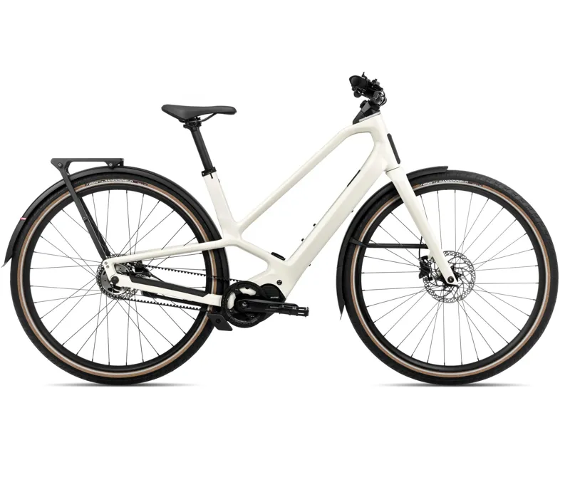 2025 Orbea Diem 20 Electric Hybrid Bike - Ivory White