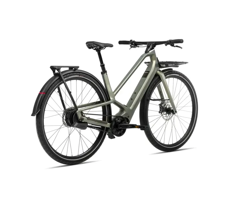 2025 Orbea Diem 10 Electric Hybrid Bike - Spaceship Green-2