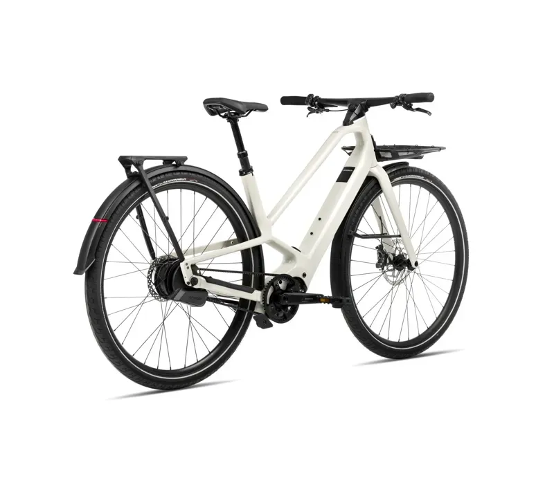 2025 Orbea Diem 10 Electric Hybrid Bike - Ivory White-2