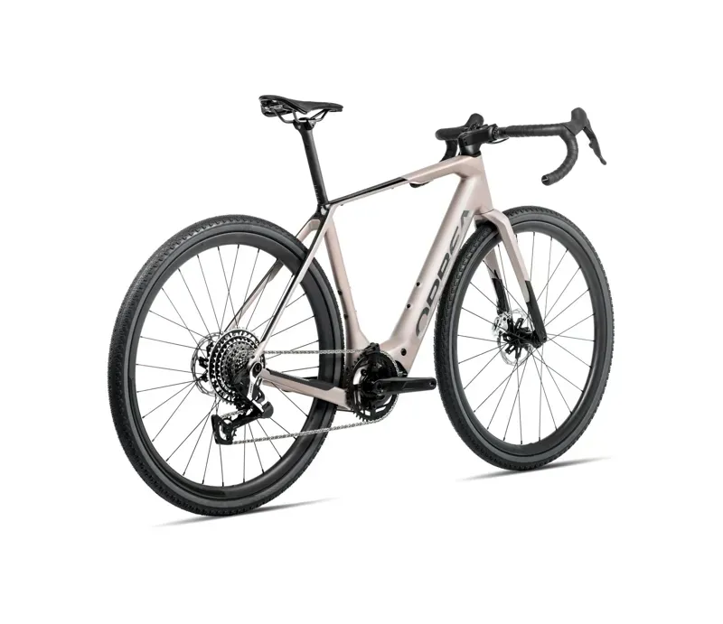 2025 Orbea Denna M30 - Electric Gravel Bike - Nickel Matt / Carbon Raw-2