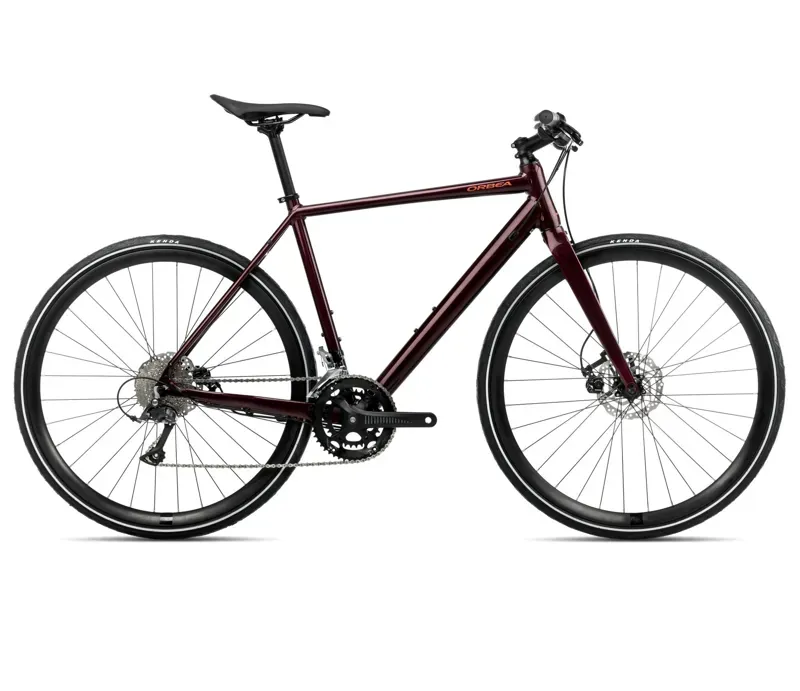 2025 Orbea Vector 30 - Hybrid Bike - Metallic Burgundy Red