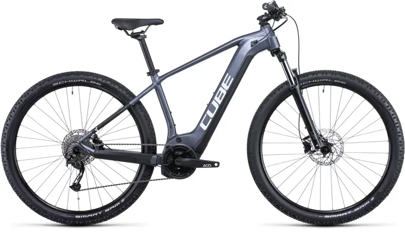 Cube Reaction Hybrid Performance 500 Electric Bike in Black/Grey