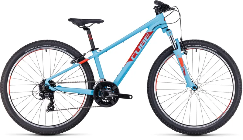 Cube Acid 260 Children's Mountain Bike in Blue/Red
