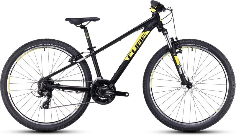 Cube Acid 260 Children's Mountain Bike in Black/Yellow