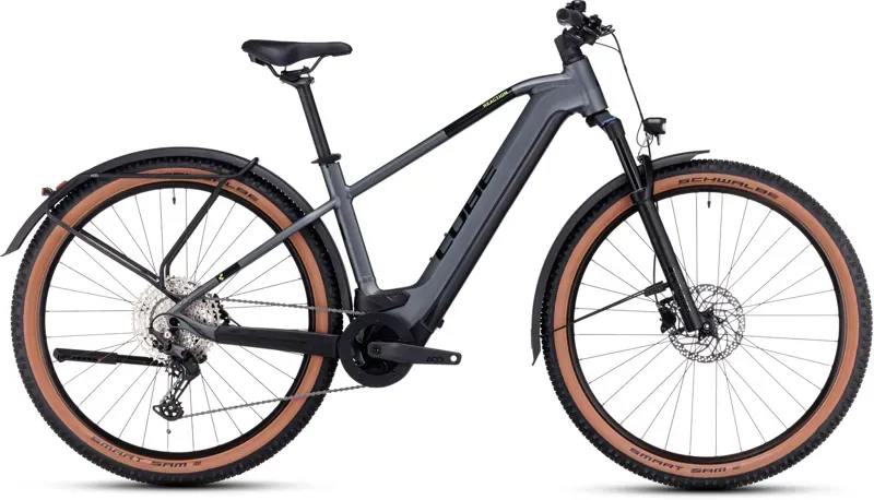 Cube Reaction Hybrid Pro 500 Electric Hybrid Bike in Grey