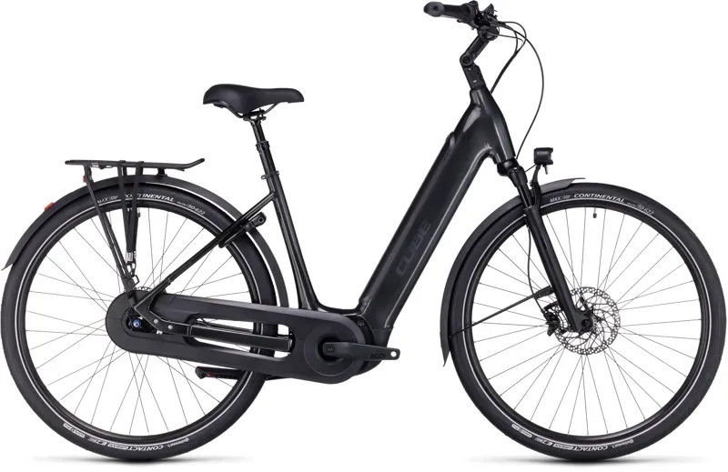 2024 Cube Supreme Hybrid Ex 625 Electric Bike in Grey/Black